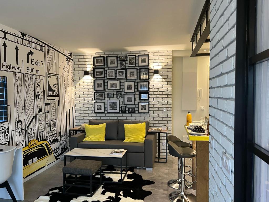 Posedenie v ubytovaní Appartement Flandre