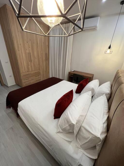 Postel nebo postele na pokoji v ubytování CARA Creta Home