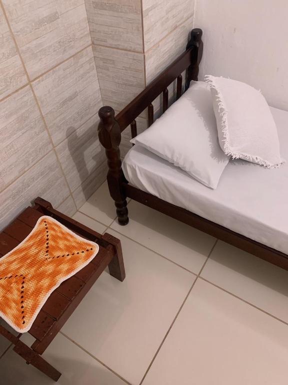 Postel nebo postele na pokoji v ubytování Hotel Pousada AngraAntiga