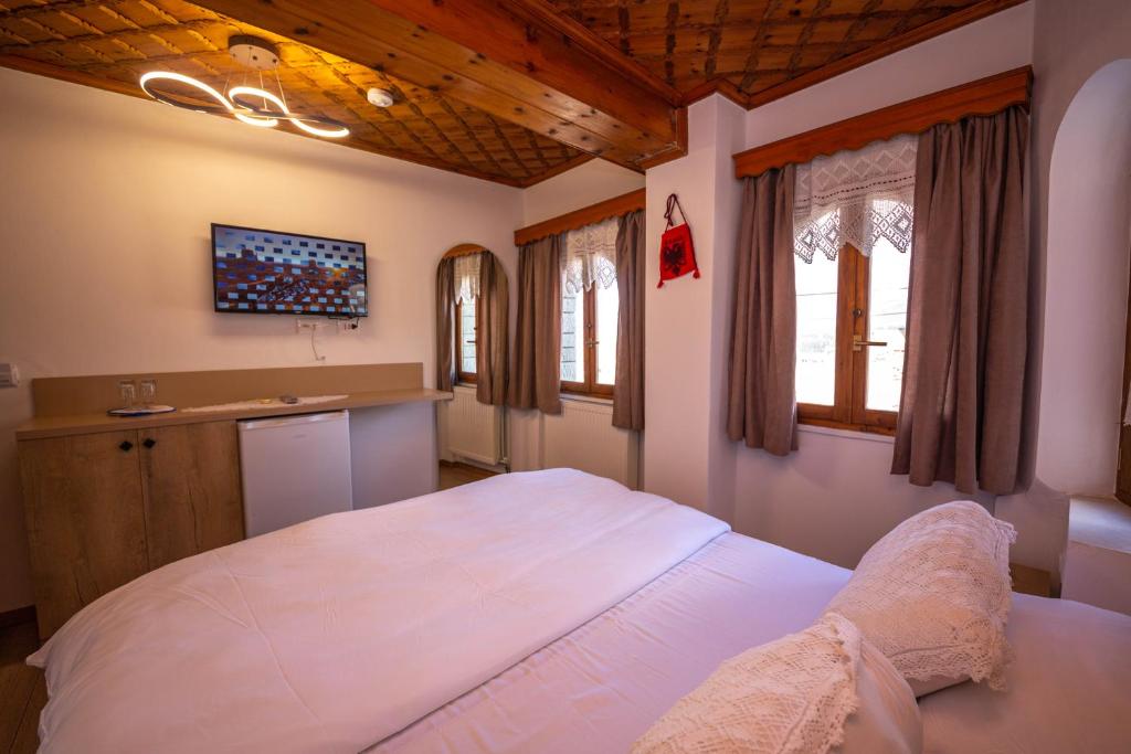 Postel nebo postele na pokoji v ubytování Bed and Breakfast Kotoni