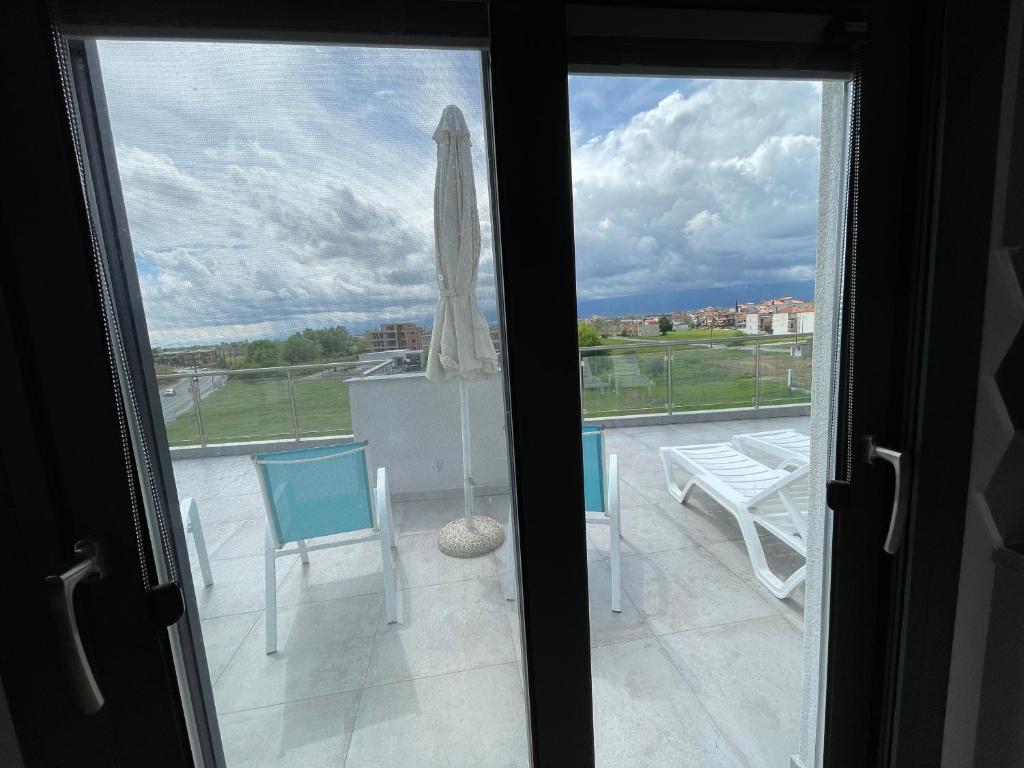 Balkón nebo terasa v ubytování Breathtaking View design apartment
