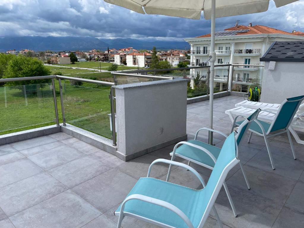 Balkón nebo terasa v ubytování Breathtaking View design apartment