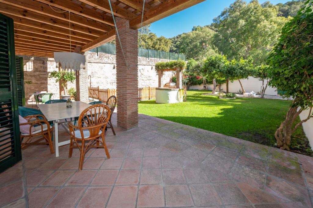 Zahrada ubytování Casa la Vejeriega