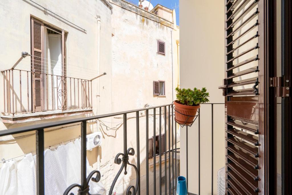 Balkón nebo terasa v ubytování Bella Bari