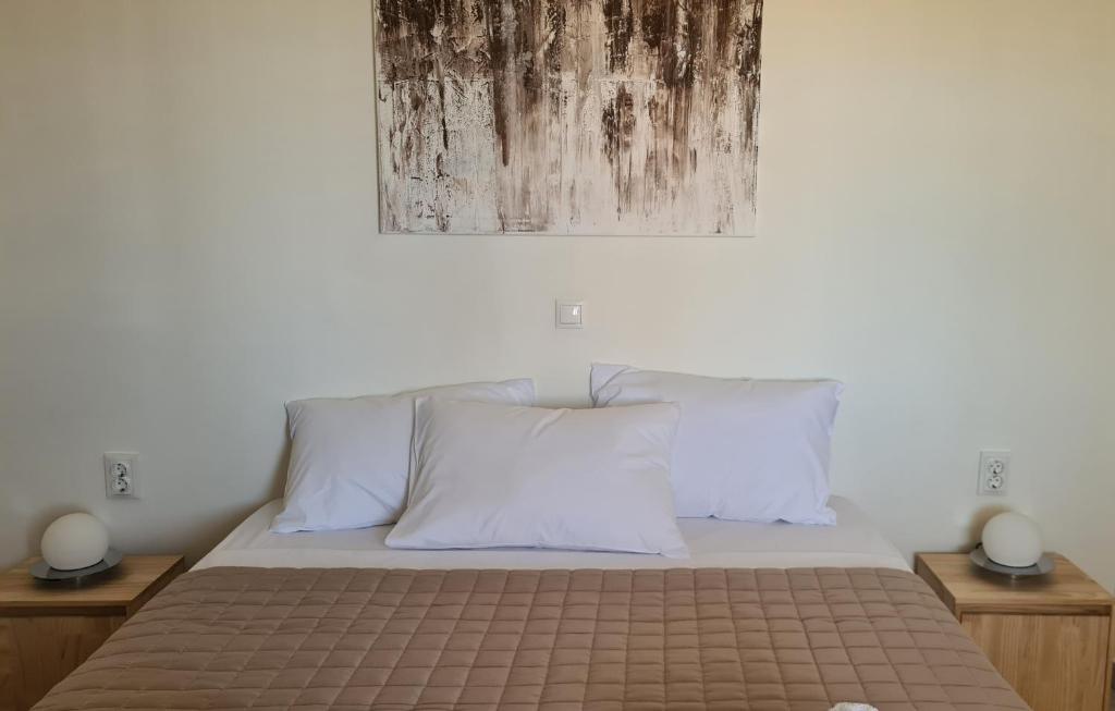 Postel nebo postele na pokoji v ubytování Solis