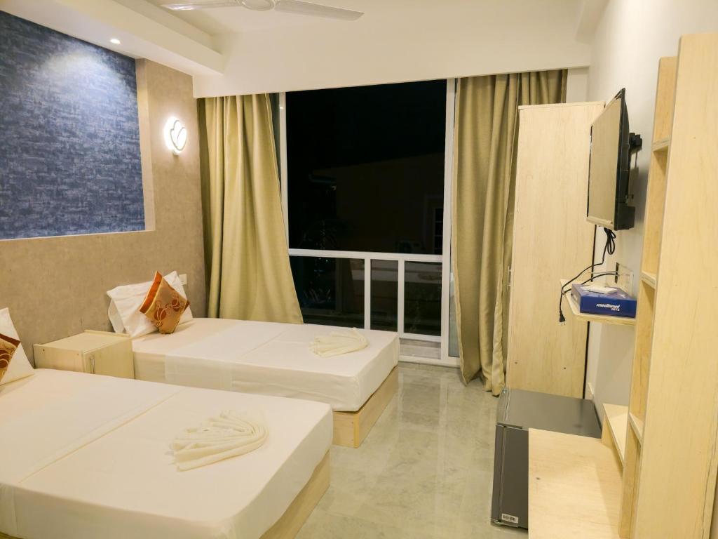 Arora View - Chambre Double Deluxe Avec Balcon