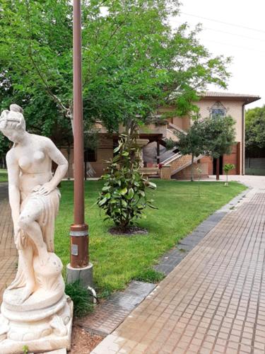 Zahrada ubytování VILLA AFRICA