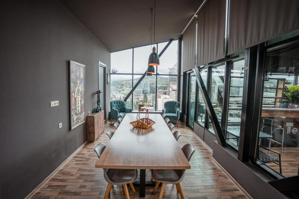 Posezení v ubytování Hotel Grand View in Tbilisi