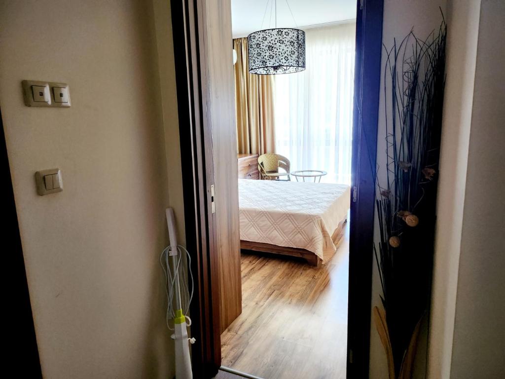Postel nebo postele na pokoji v ubytování Europroperties Golden Line