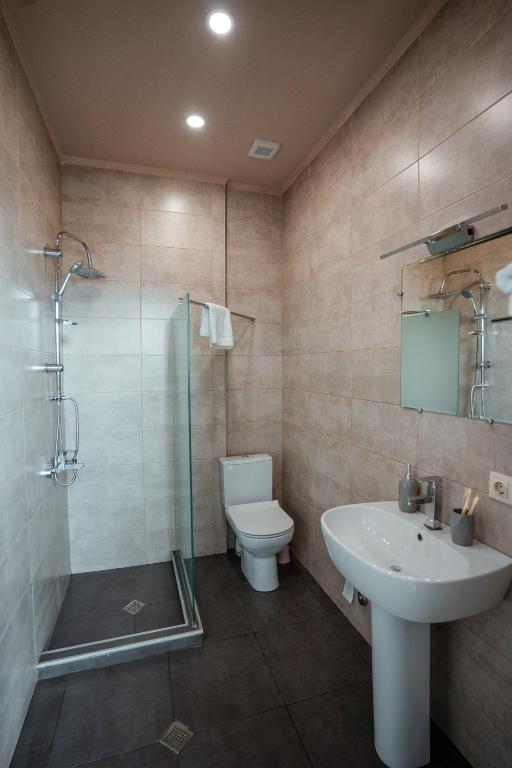 Koupelna v ubytování Hotel Grand View in Tbilisi