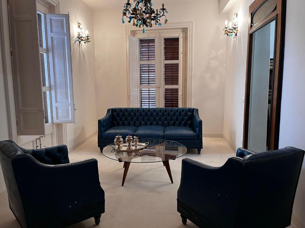 Posezení v ubytování Palazzo Triolo - Dimora di Charme