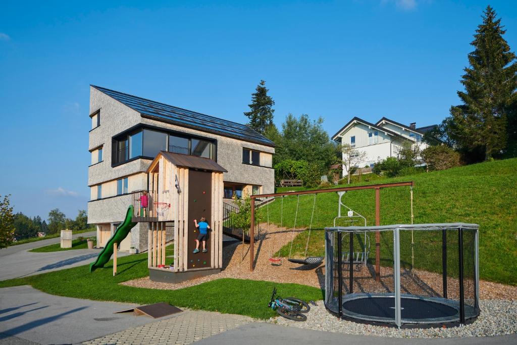 Budova, kde se apartmán nachází