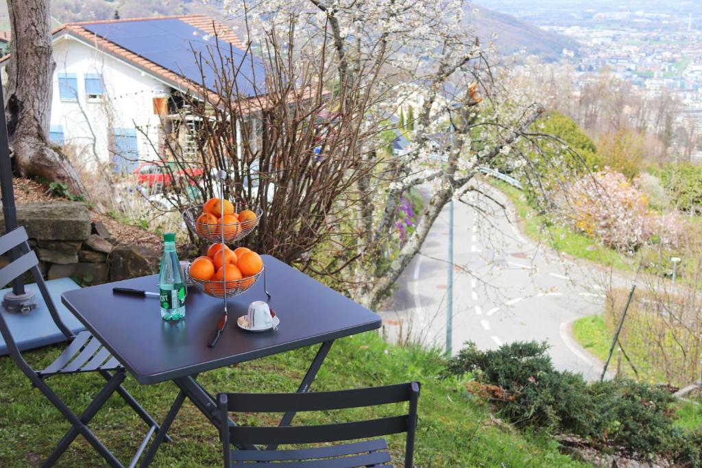 Nespecifikovaný výhled na hory nebo výhled na hory při pohledu z apartmánu