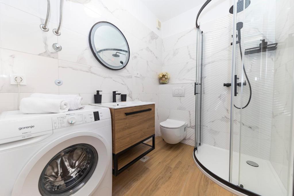 Kúpeľňa v ubytovaní Top Apartments Zadar
