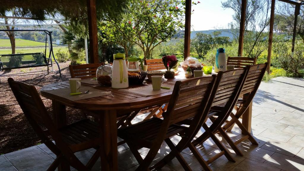 Zahrada ubytování B&B Bella Calasetta
