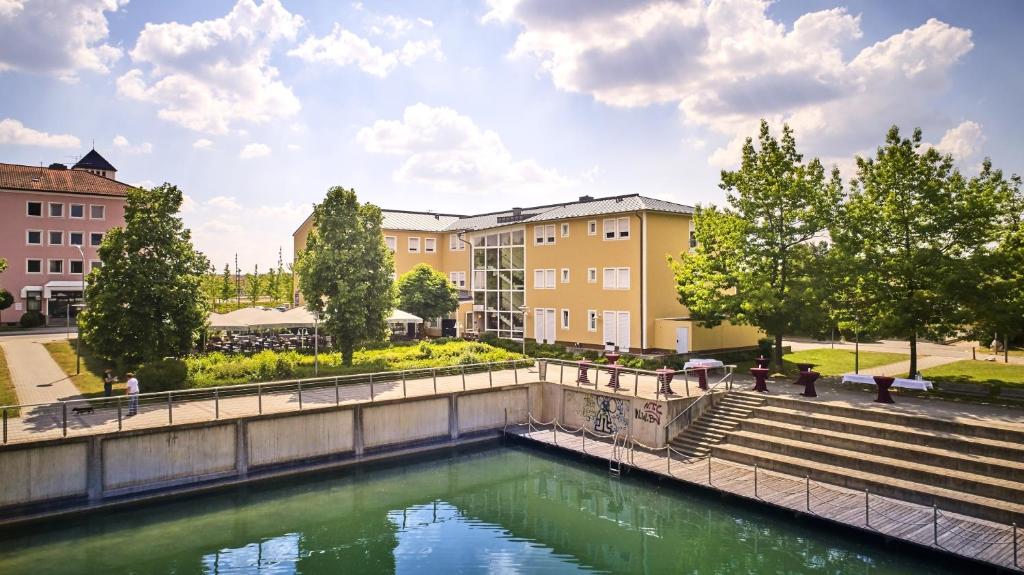 Bazén v ubytování Hotel am See nebo v jeho okolí