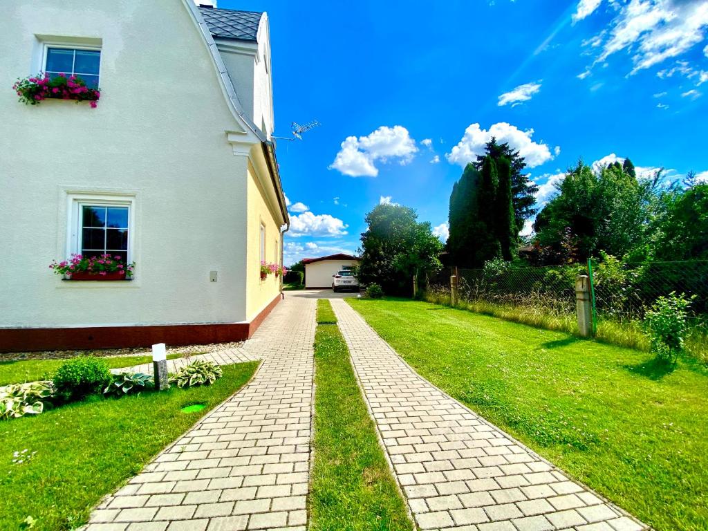 Zahrada ubytování Apartmán DOME C