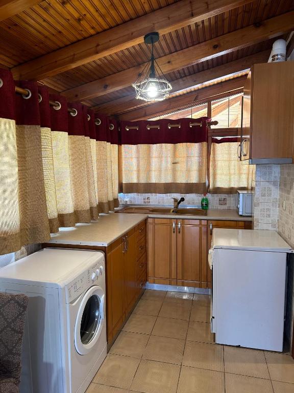 Kuchyň nebo kuchyňský kout v ubytování Bratis House 2