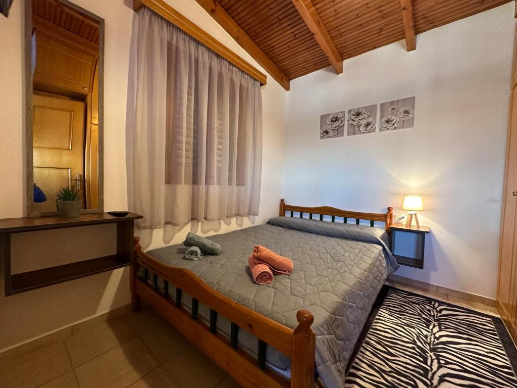 Postel nebo postele na pokoji v ubytování Bratis House 2
