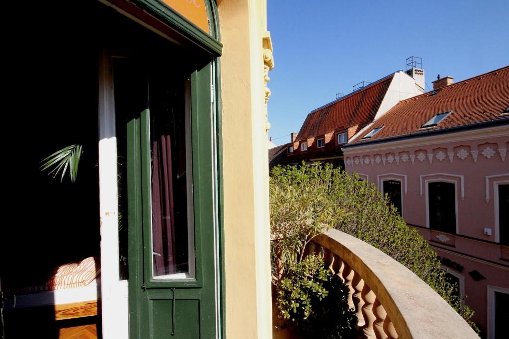 Budova, kde se hostel nachází