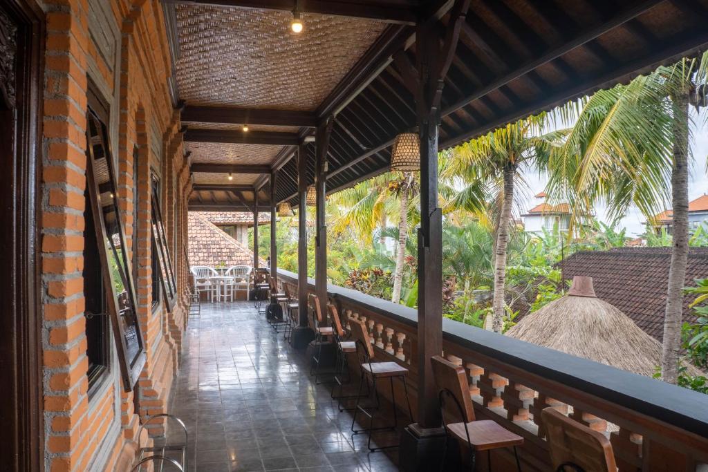 Balkón nebo terasa v ubytování In Da Lodge