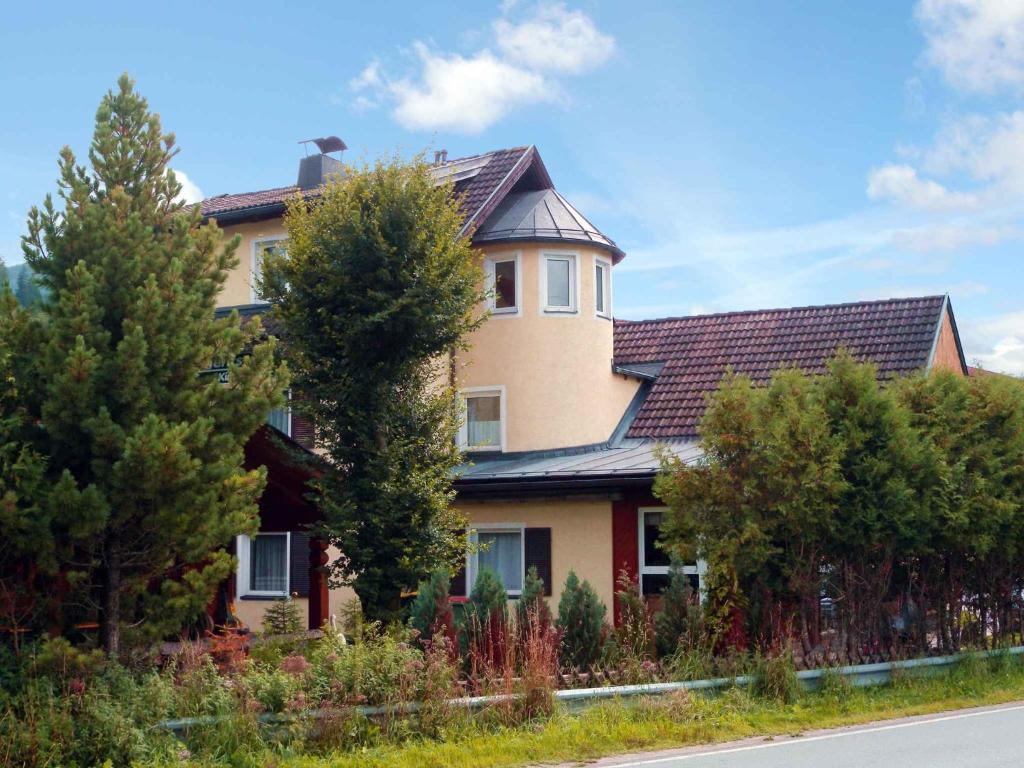 a house on the side of a road at Apartments Radstadt Salzburger Land 310 in Radstadt