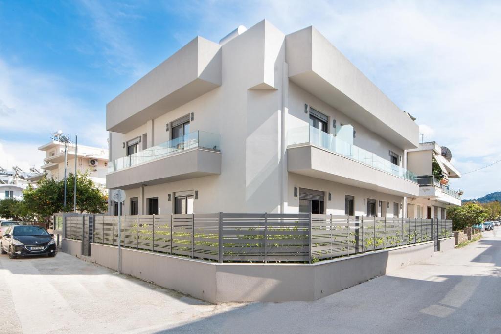 Budova, kde se apartmán nachází