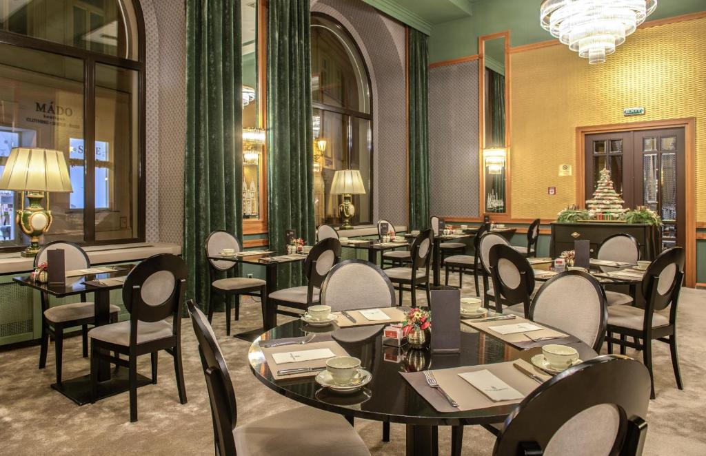 Restaurace v ubytování Grand Hotel Bohemia