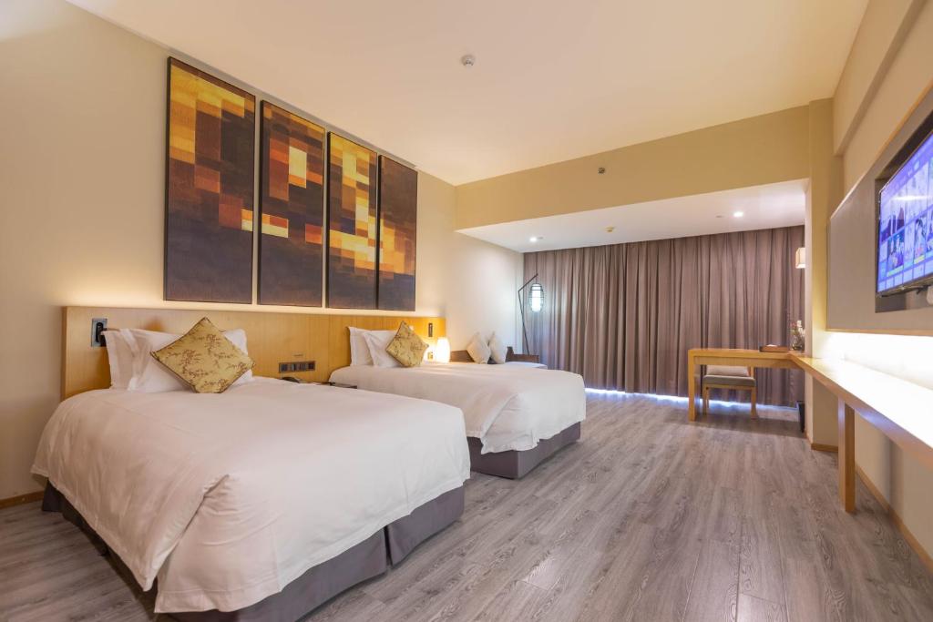SSAW Boutique Hotel Hangzhou Xixi Nanlu - Chambre Lits Jumeaux Standard