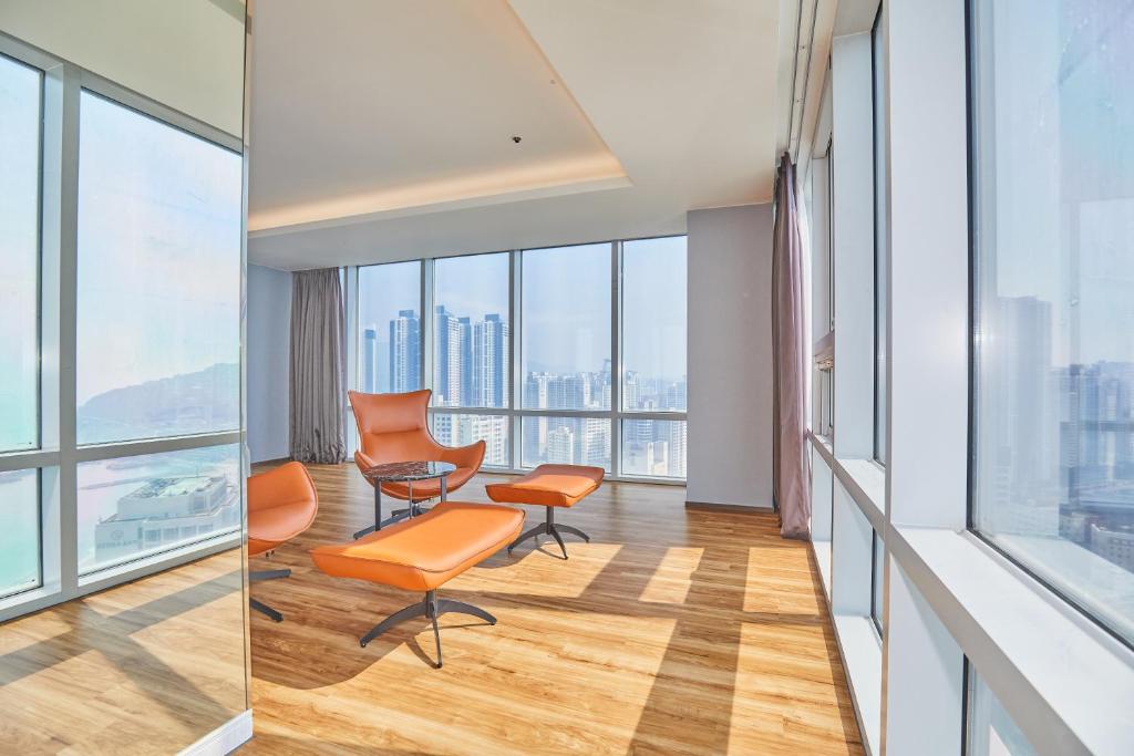Posezení v ubytování Kolon Seacloud Hotel