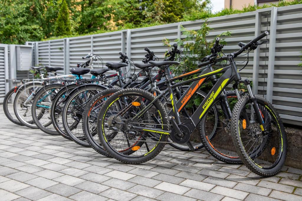 Jízda na kole v ubytování enJoy Appartements nebo okolí