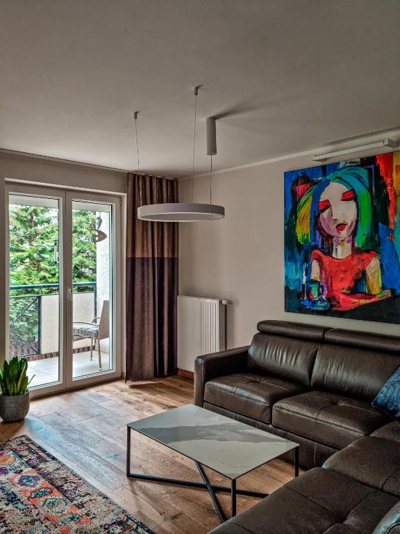 Posezení v ubytování Apartament VIP PROMENADA