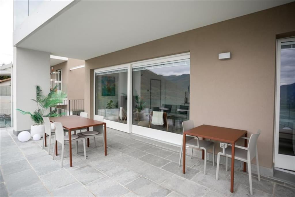 A balcony or terrace at IseoLakeRental - Trivia Bellavista