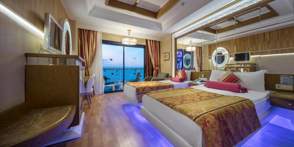 Granada Luxury Okurcalar - Camera Doppia Con Vista Sul Mare (2 Adulti + 2 Bambini Fino A 11,99 Anni)