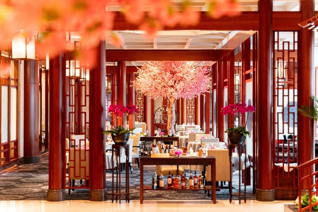 Restaurace v ubytování The Garden Hotel Guangzhou - Discover 26 cultural treasures with hotel Golden Tour Guide