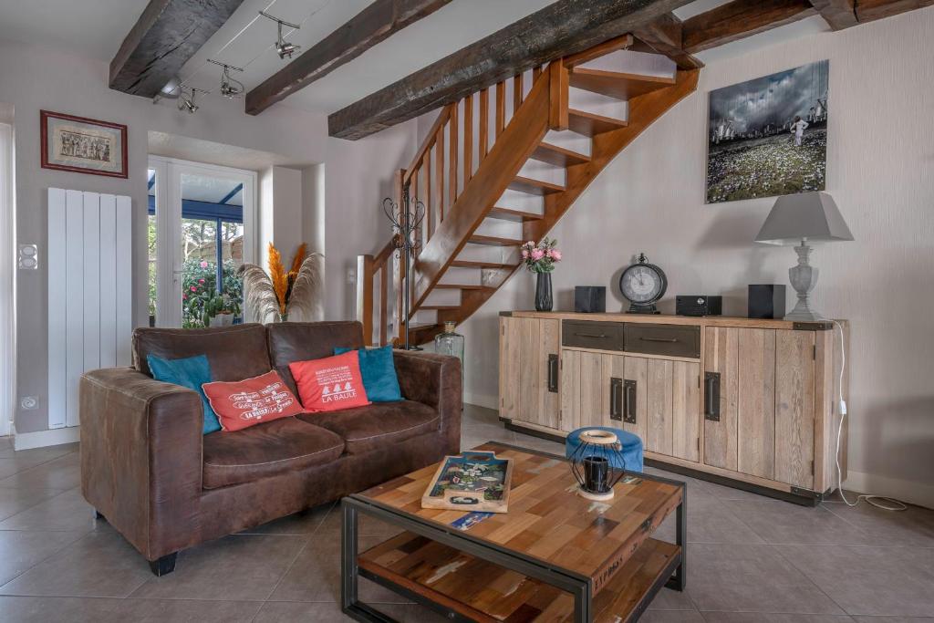 Posedenie v ubytovaní Charmante maison entre La Baule et Guérande