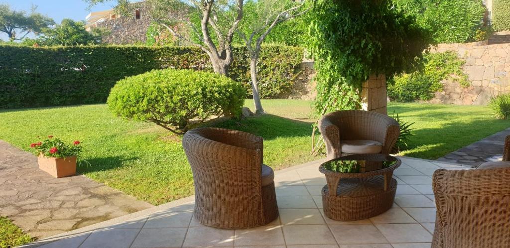 Zahrada ubytování Residenze Coda Cavallo