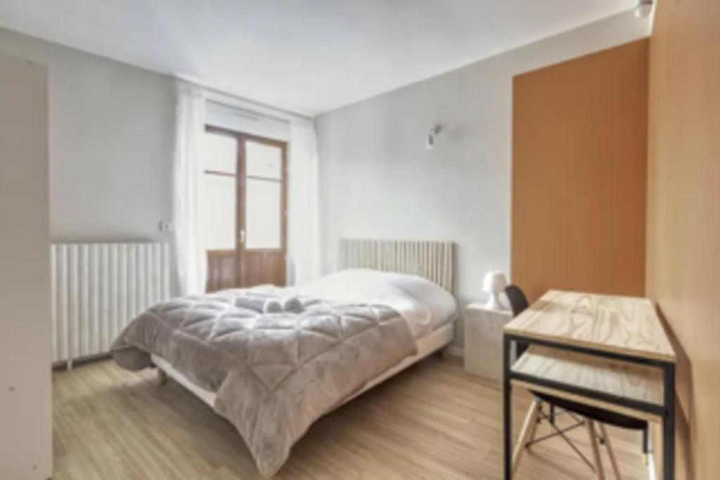Posteľ alebo postele v izbe v ubytovaní Le Commingeois - DUPLEX - 3 chambres - 110 m