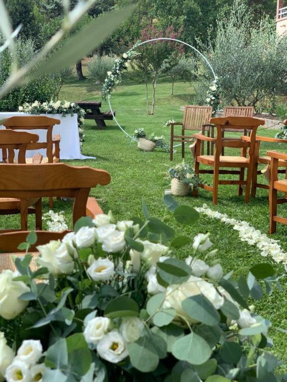 Zahrada ubytování Hotel Can Boix de Peramola