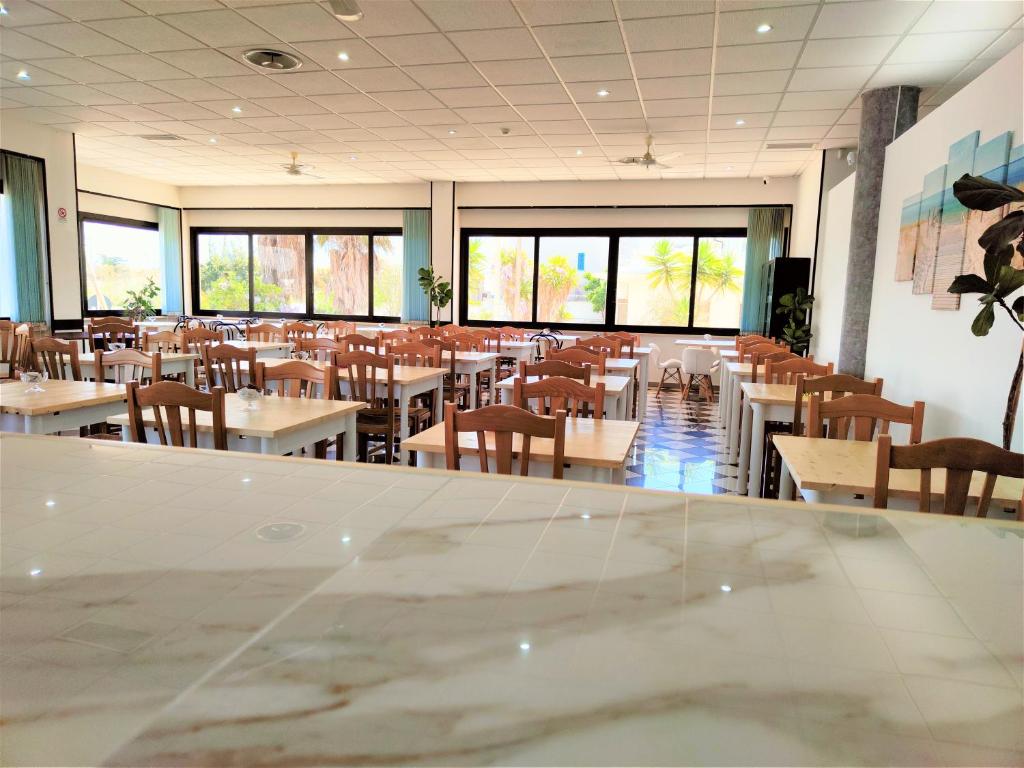 Restaurace v ubytování Hotel Baia del Cigno
