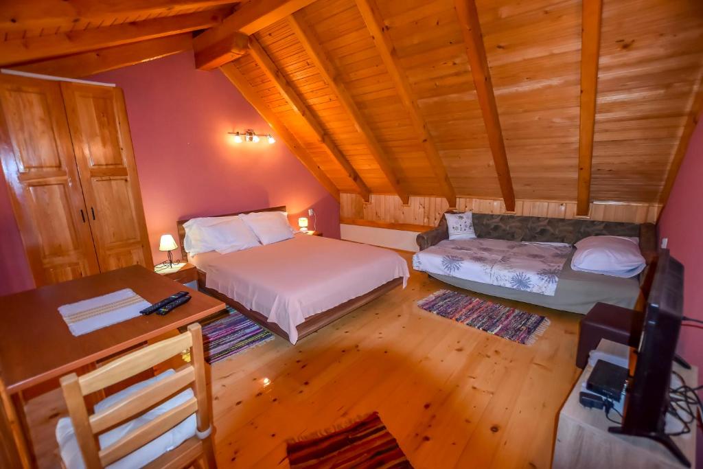 Postel nebo postele na pokoji v ubytování Villa Green Oasis