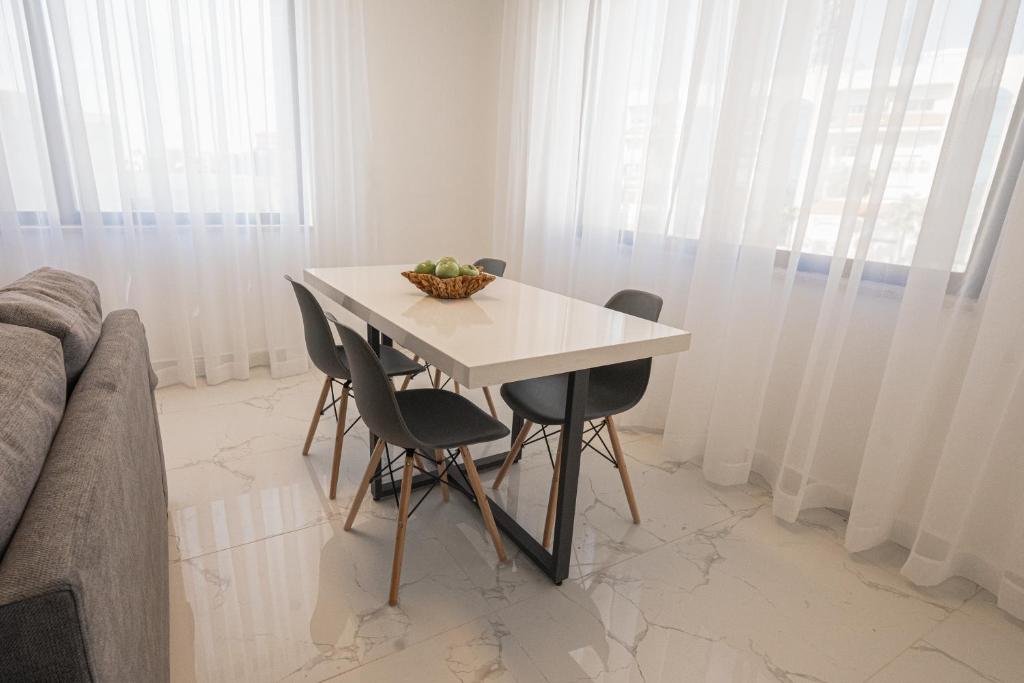 Posezení v ubytování Al Kawther Hotel Apartments