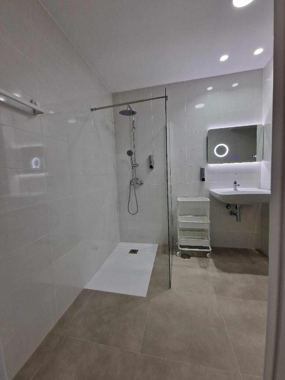 Kúpeľňa v ubytovaní Moderno apartamento 3 en Calle Mármoles