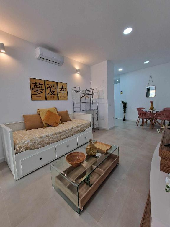 Posedenie v ubytovaní Moderno apartamento 3 en Calle Mármoles