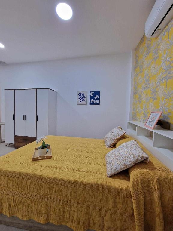 Posteľ alebo postele v izbe v ubytovaní Moderno apartamento 3 en Calle Mármoles
