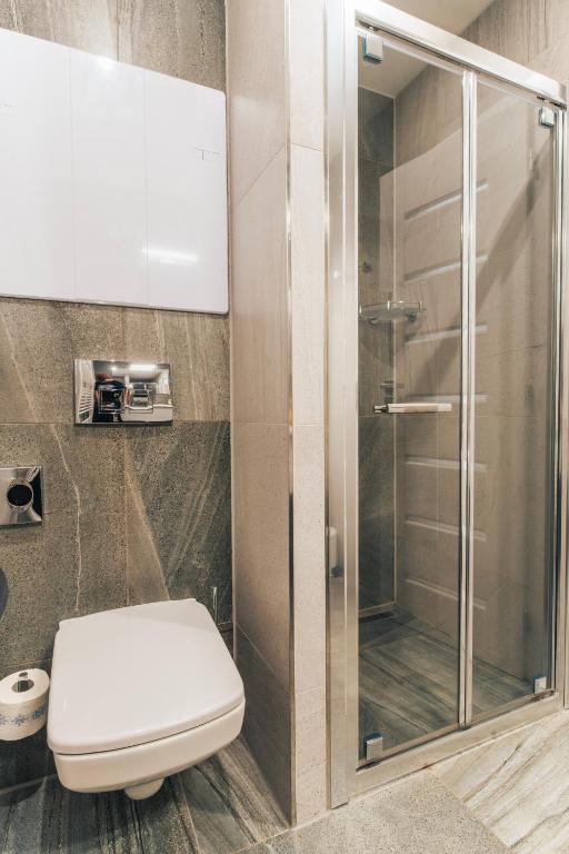 A bathroom at Apartmány Tatry