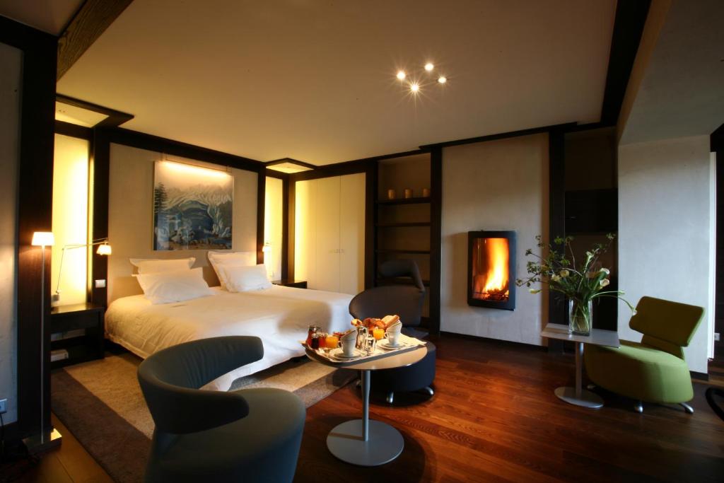 Chambre Double de Luxe avec Cheminée - Albert 1er
