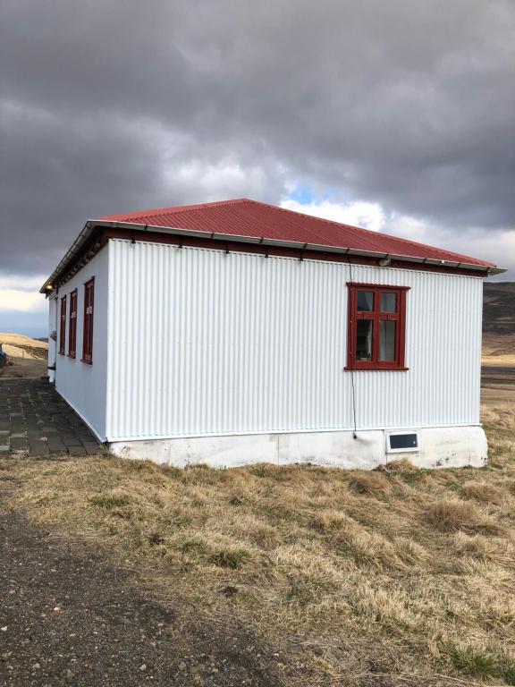 Byggingin sem hótelið er í