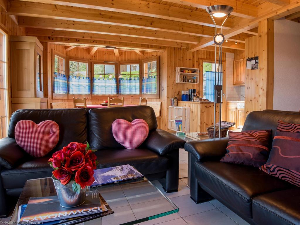 Posezení v ubytování Chalet Colonia