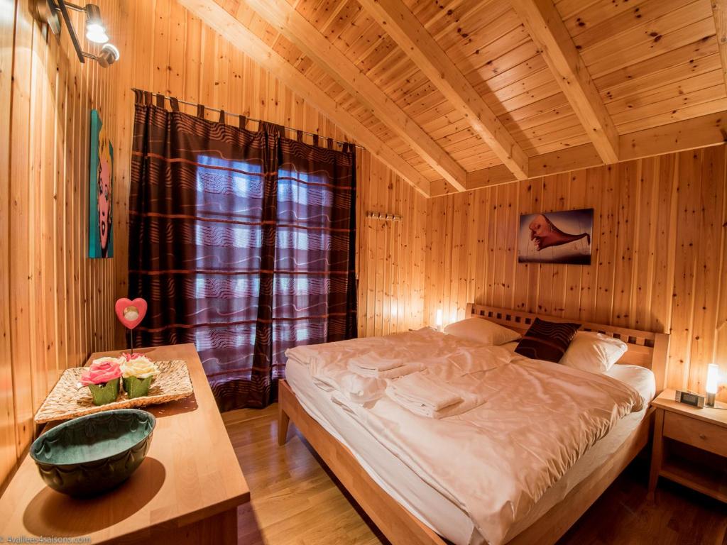 Postel nebo postele na pokoji v ubytování Chalet Colonia